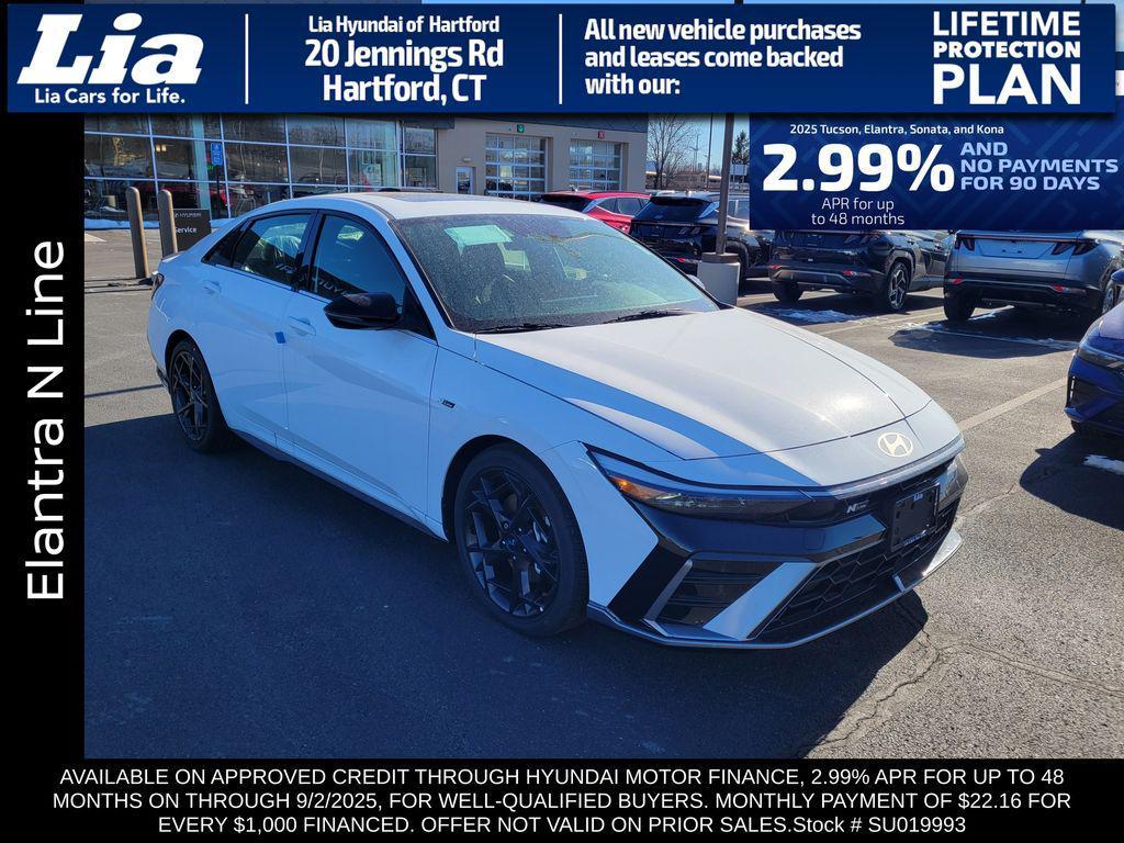 new 2025 Hyundai Elantra car, priced at $30,690