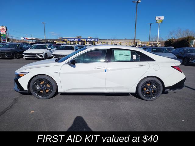 new 2025 Hyundai Elantra car, priced at $30,690