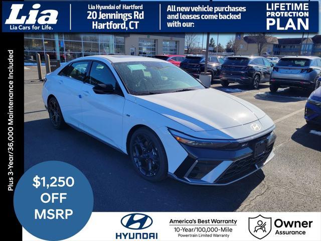 new 2025 Hyundai Elantra car, priced at $30,610