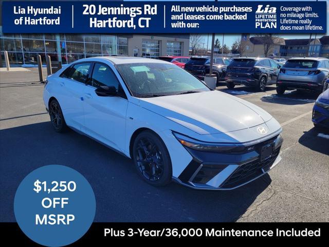 new 2025 Hyundai Elantra car, priced at $30,610
