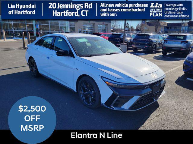 new 2025 Hyundai Elantra car, priced at $30,610