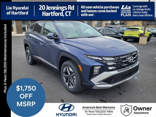 new 2025 Hyundai Tucson car, priced at $34,160