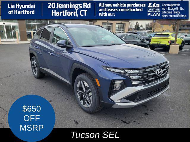 new 2025 Hyundai Tucson car, priced at $34,160