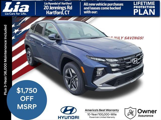 new 2025 Hyundai Tucson car, priced at $34,160