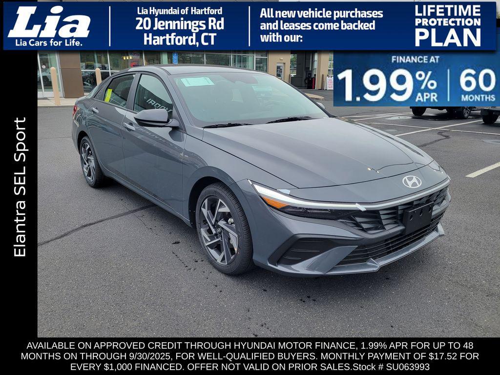 new 2025 Hyundai Elantra car, priced at $25,135
