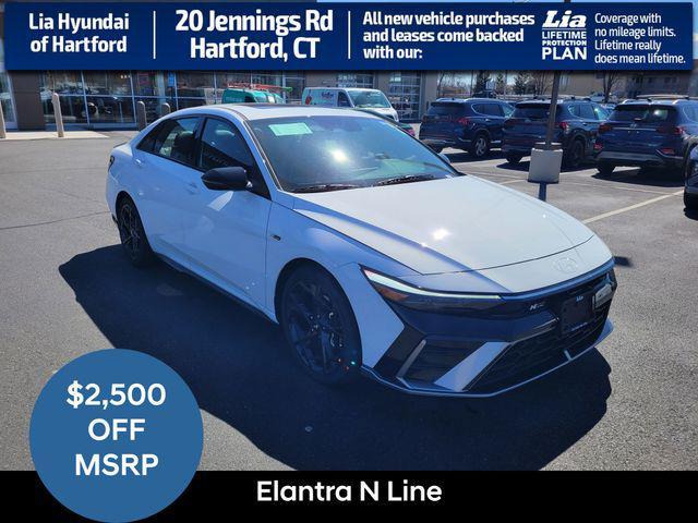 new 2025 Hyundai Elantra car, priced at $30,725