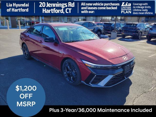 new 2025 Hyundai Elantra car, priced at $31,065