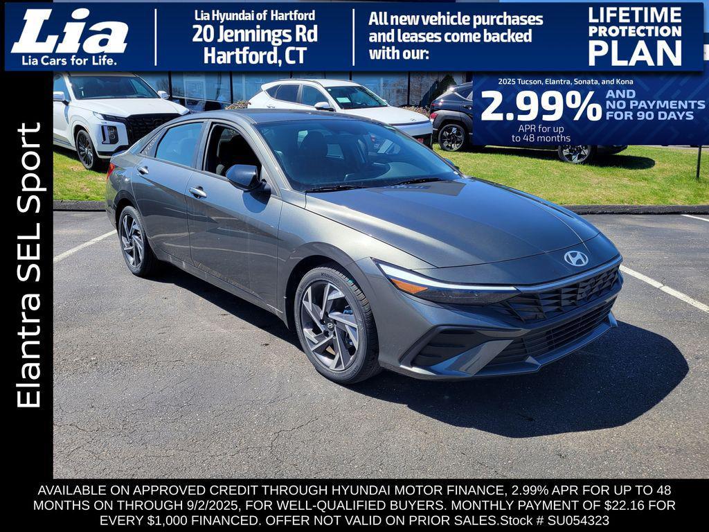 new 2025 Hyundai Elantra car, priced at $25,105