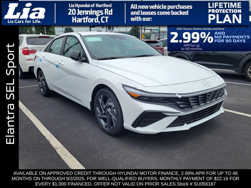 new 2025 Hyundai Elantra car, priced at $25,605