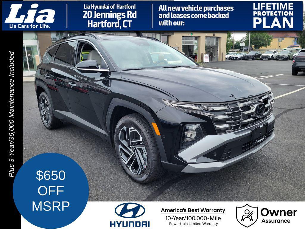 new 2025 Hyundai Tucson car, priced at $42,855