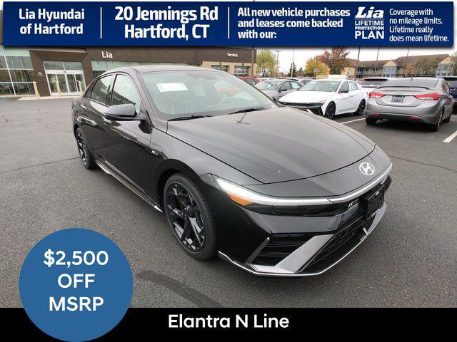 new 2025 Hyundai Elantra car, priced at $30,560