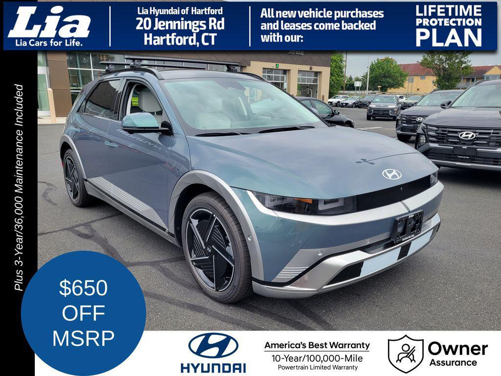 new 2025 Hyundai IONIQ 5 car, priced at $60,350