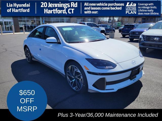 new 2025 Hyundai IONIQ 6 car, priced at $51,370
