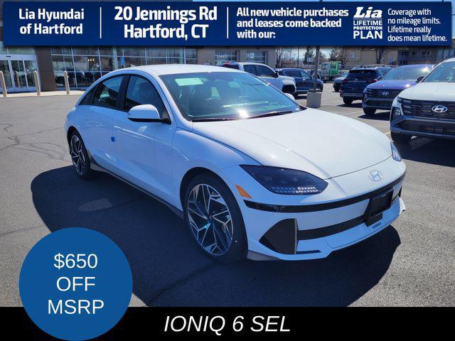 new 2025 Hyundai IONIQ 6 car, priced at $51,370