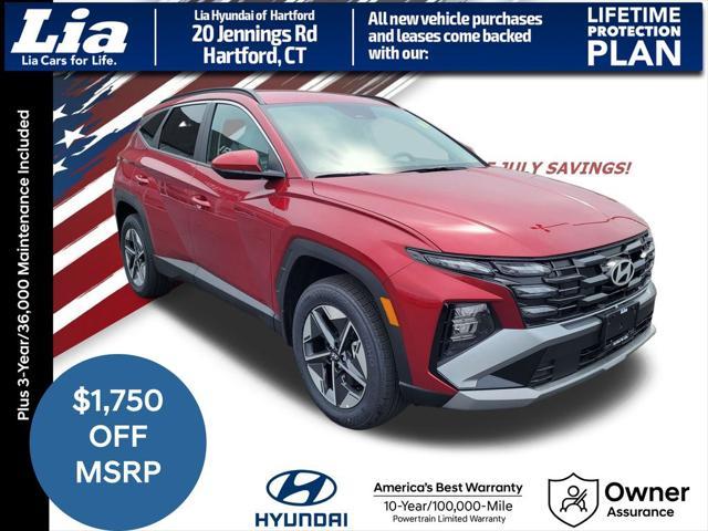 new 2025 Hyundai Tucson car, priced at $34,895