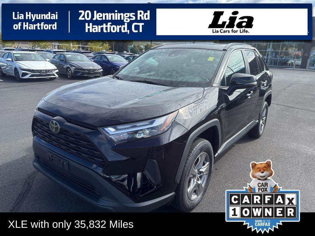 used 2022 Toyota RAV4 car, priced at $29,495