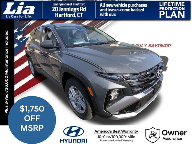 new 2025 Hyundai Tucson car, priced at $30,205