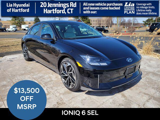 new 2023 Hyundai IONIQ 6 car, priced at $52,695