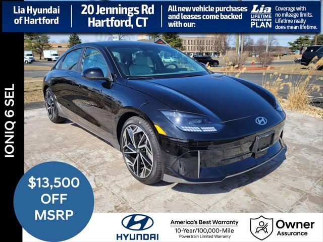 new 2023 Hyundai IONIQ 6 car, priced at $52,695