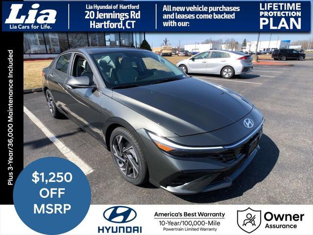 new 2025 Hyundai Elantra car, priced at $28,170