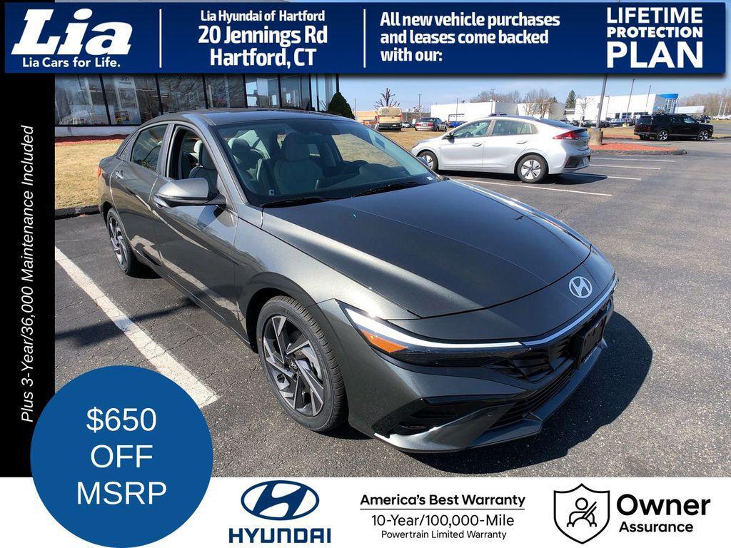 new 2025 Hyundai Elantra car, priced at $28,170
