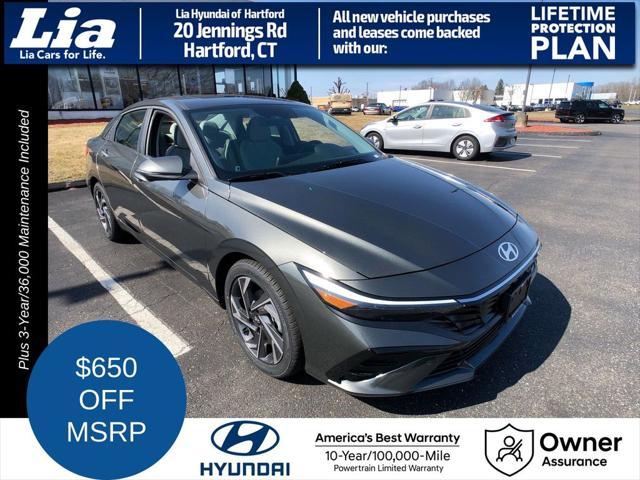 new 2025 Hyundai Elantra car, priced at $28,170