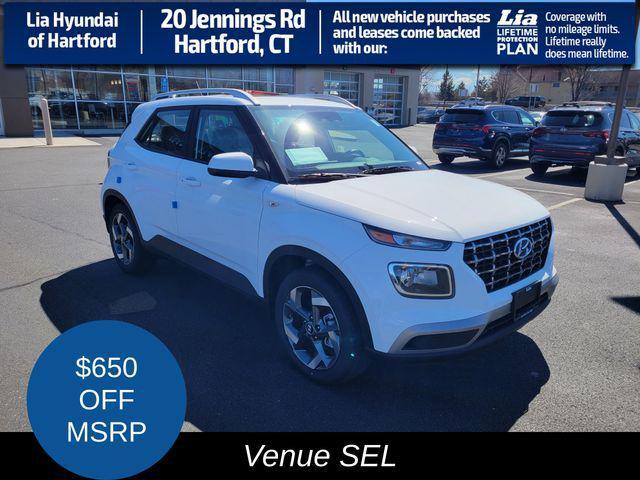 new 2025 Hyundai Venue car, priced at $24,300