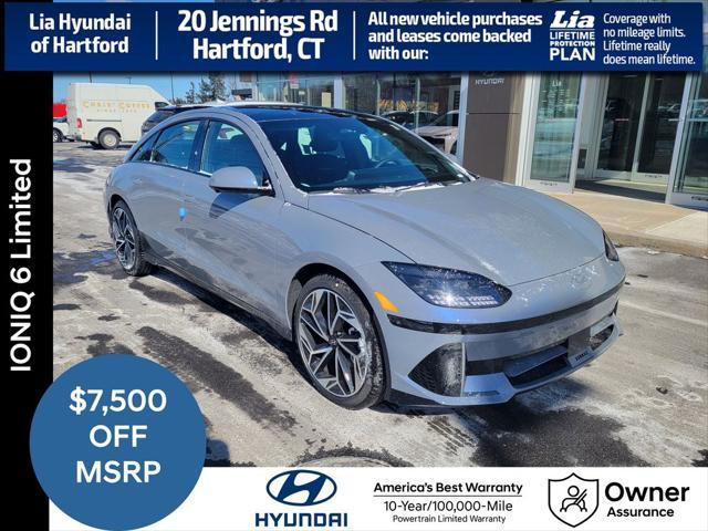 new 2025 Hyundai IONIQ 6 car, priced at $56,330