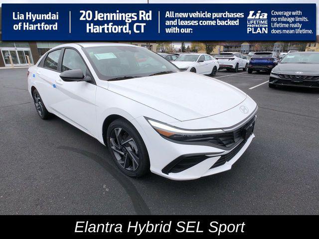 new 2025 Hyundai Elantra HEV car, priced at $29,235