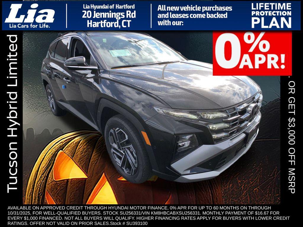 new 2025 Hyundai TUCSON Hybrid car, priced at $43,845