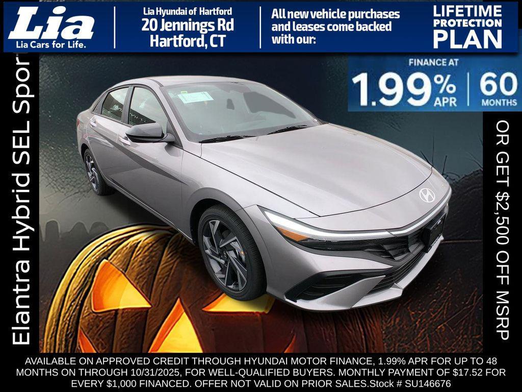 new 2025 Hyundai ELANTRA HEV car, priced at $29,185