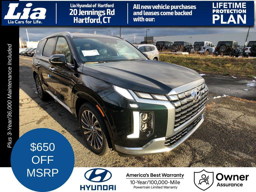 new 2025 Hyundai Palisade car, priced at $55,685