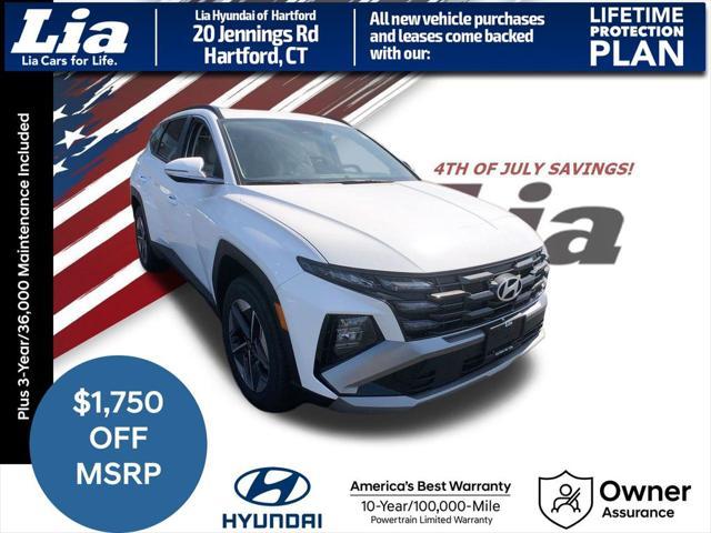 new 2025 Hyundai Tucson car, priced at $37,050
