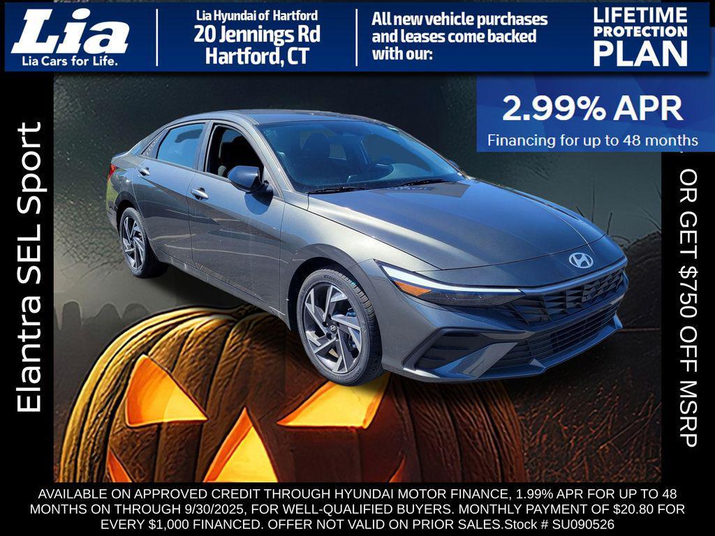 new 2025 Hyundai Elantra car, priced at $25,135