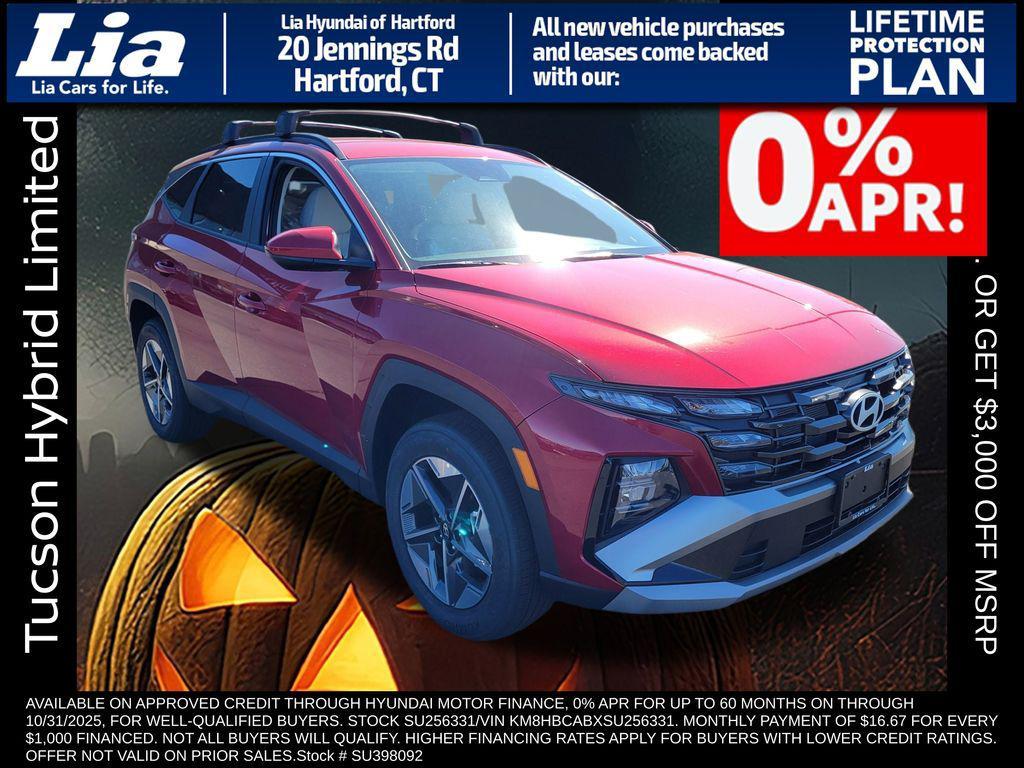 new 2025 Hyundai TUCSON Hybrid car, priced at $44,345