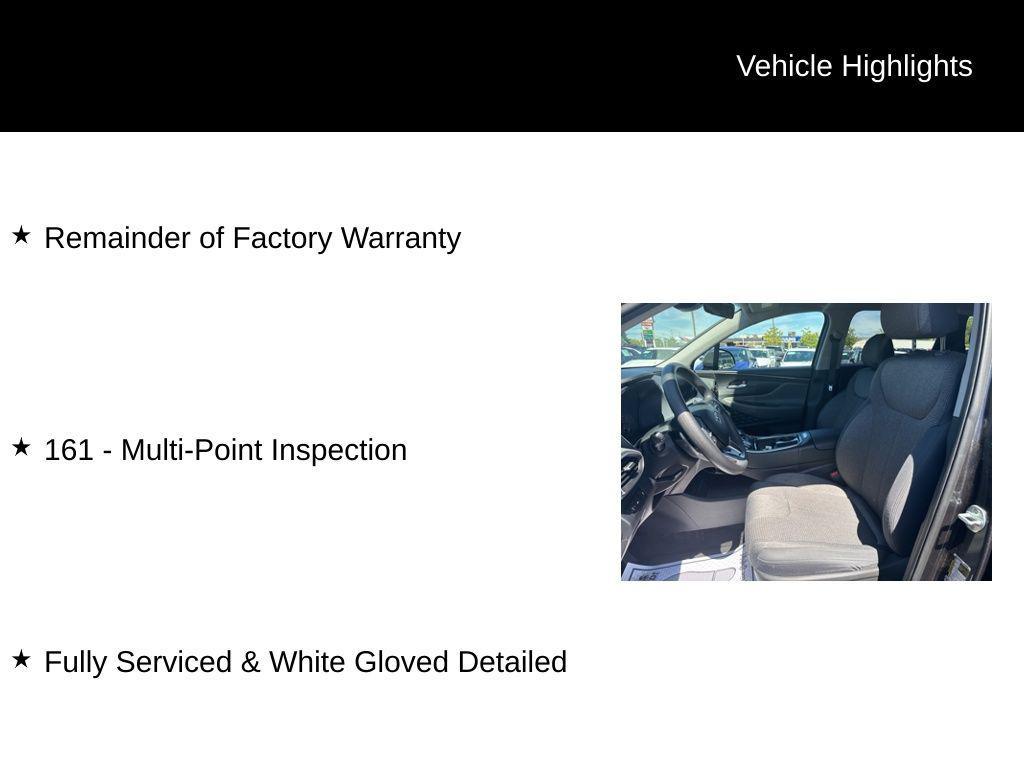 used 2022 Hyundai Santa Fe car, priced at $22,995