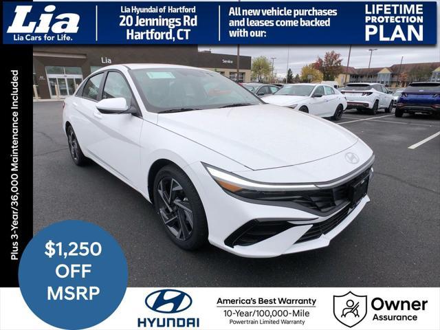 new 2025 Hyundai Elantra car, priced at $28,095