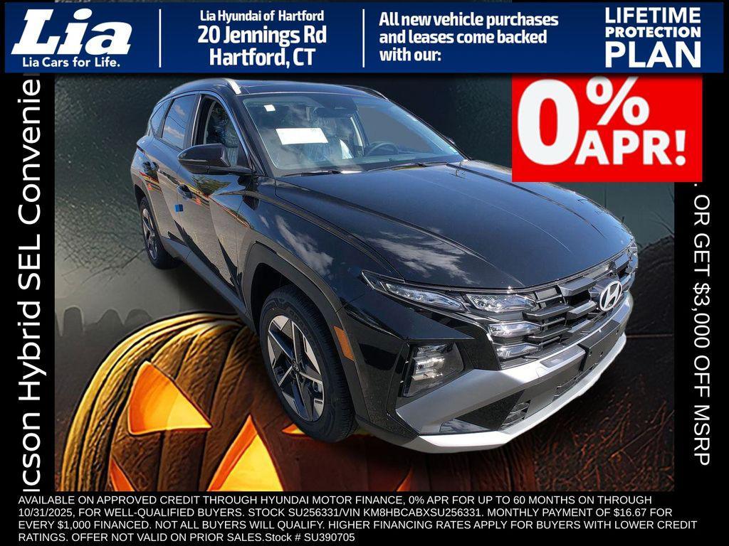 new 2025 Hyundai TUCSON Hybrid car, priced at $39,090