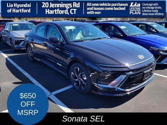 new 2025 Hyundai Sonata car, priced at $31,200