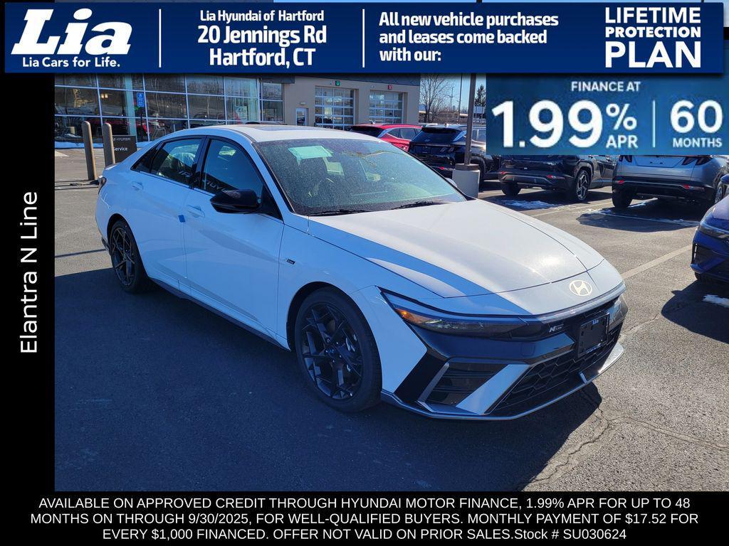 new 2025 Hyundai Elantra car, priced at $30,790