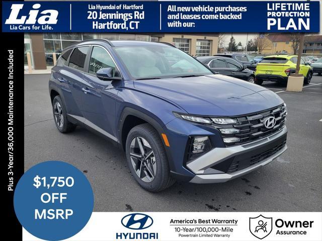 new 2025 Hyundai Tucson car, priced at $34,090