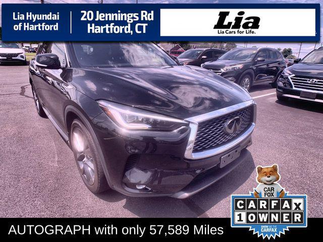 used 2021 INFINITI QX50 car, priced at $26,795