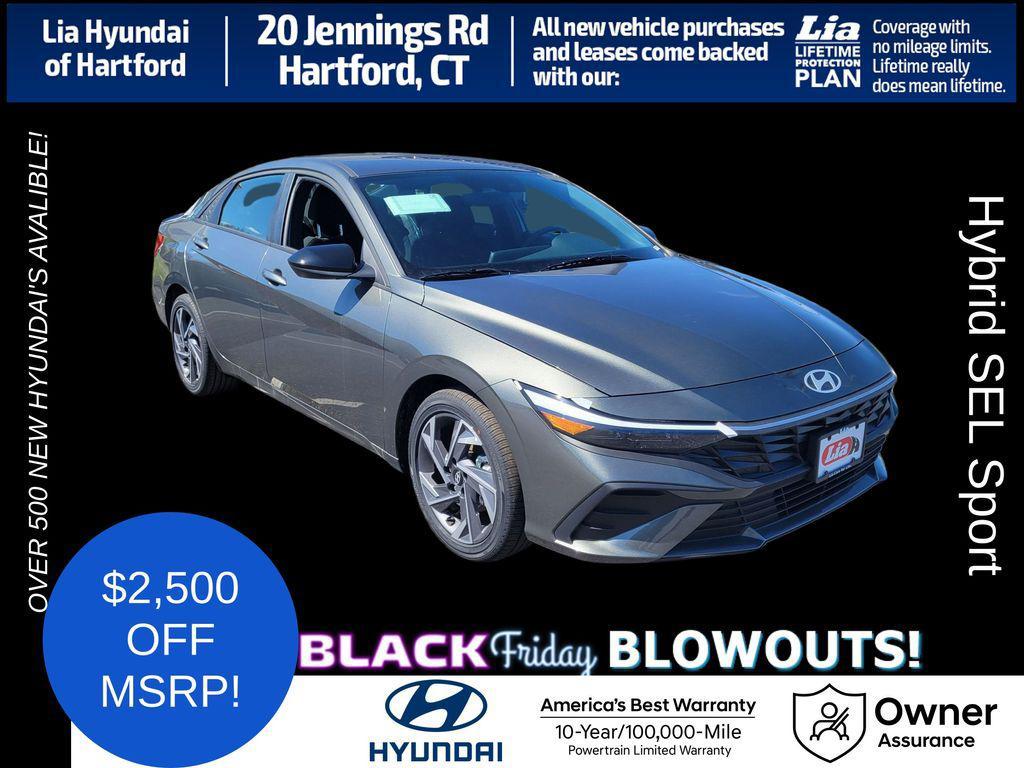 new 2025 Hyundai ELANTRA HEV car, priced at $29,200