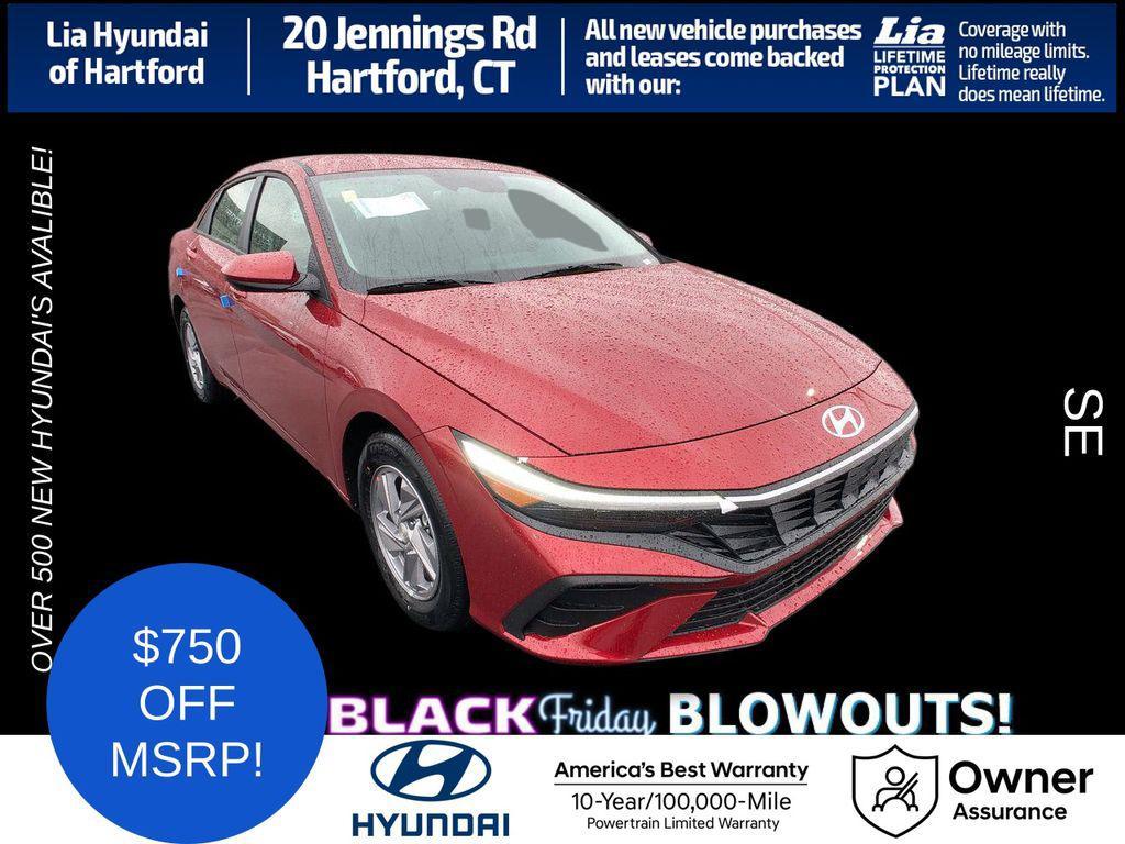 new 2025 Hyundai Elantra car, priced at $24,510