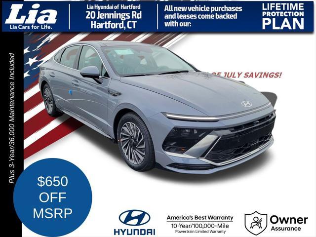 new 2025 Hyundai Sonata Hybrid car, priced at $39,523
