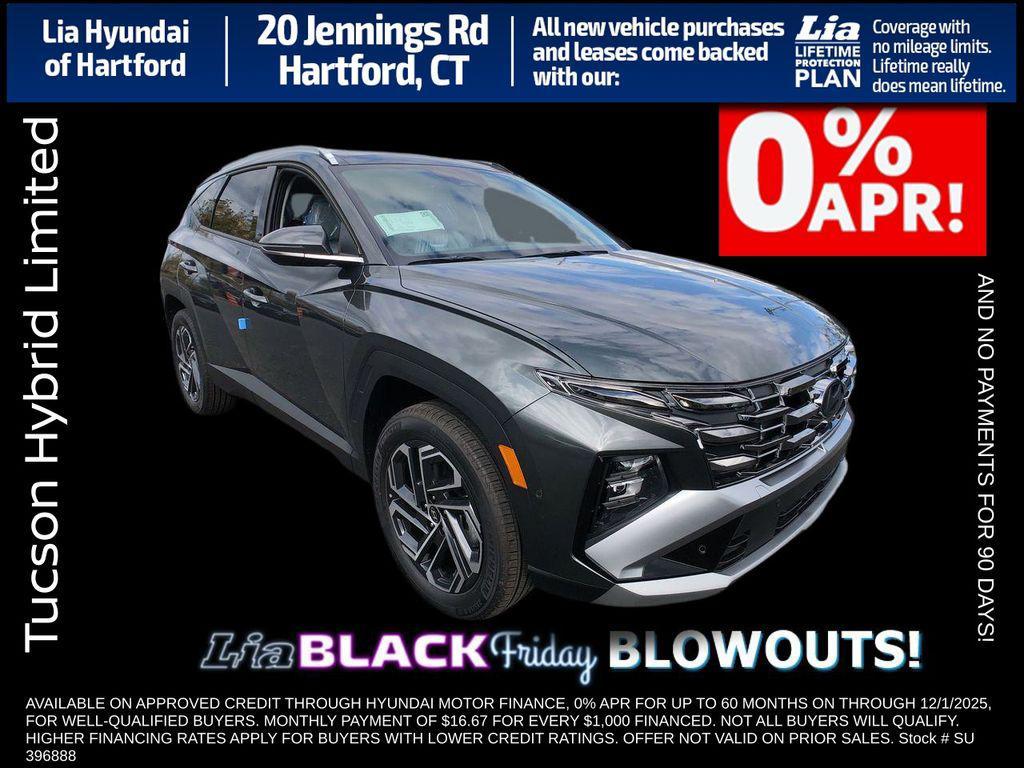 new 2025 Hyundai TUCSON Hybrid car, priced at $43,890
