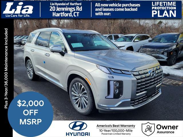 new 2025 Hyundai Palisade car, priced at $55,034