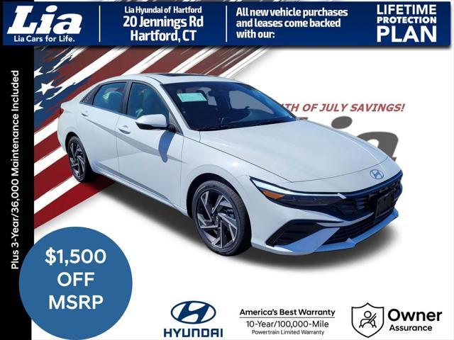 new 2025 Hyundai Elantra car, priced at $32,120