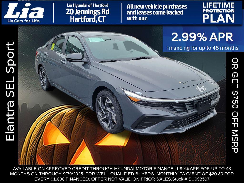 new 2025 Hyundai Elantra car, priced at $25,135