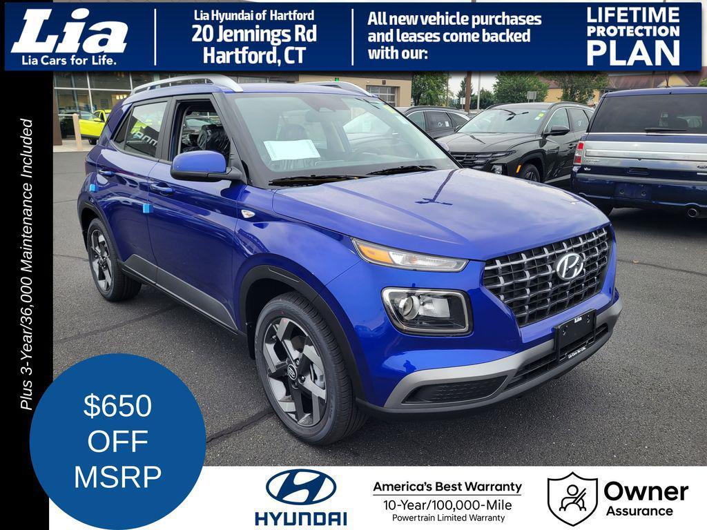 new 2025 Hyundai Venue car, priced at $24,685